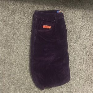 Kids Purple Corduroy Pants